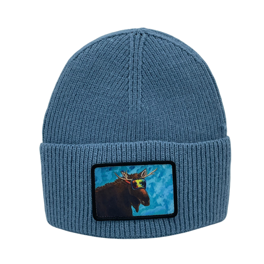 Licensed Premium Ribbed Toques - ARW - Moose Reflection