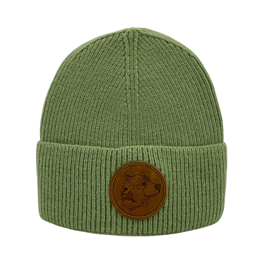 Licensed Premium Ribbed Toques - ARW - On my Mind, Bear