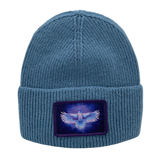 Licensed Premium Ribbed Toques - White Raven