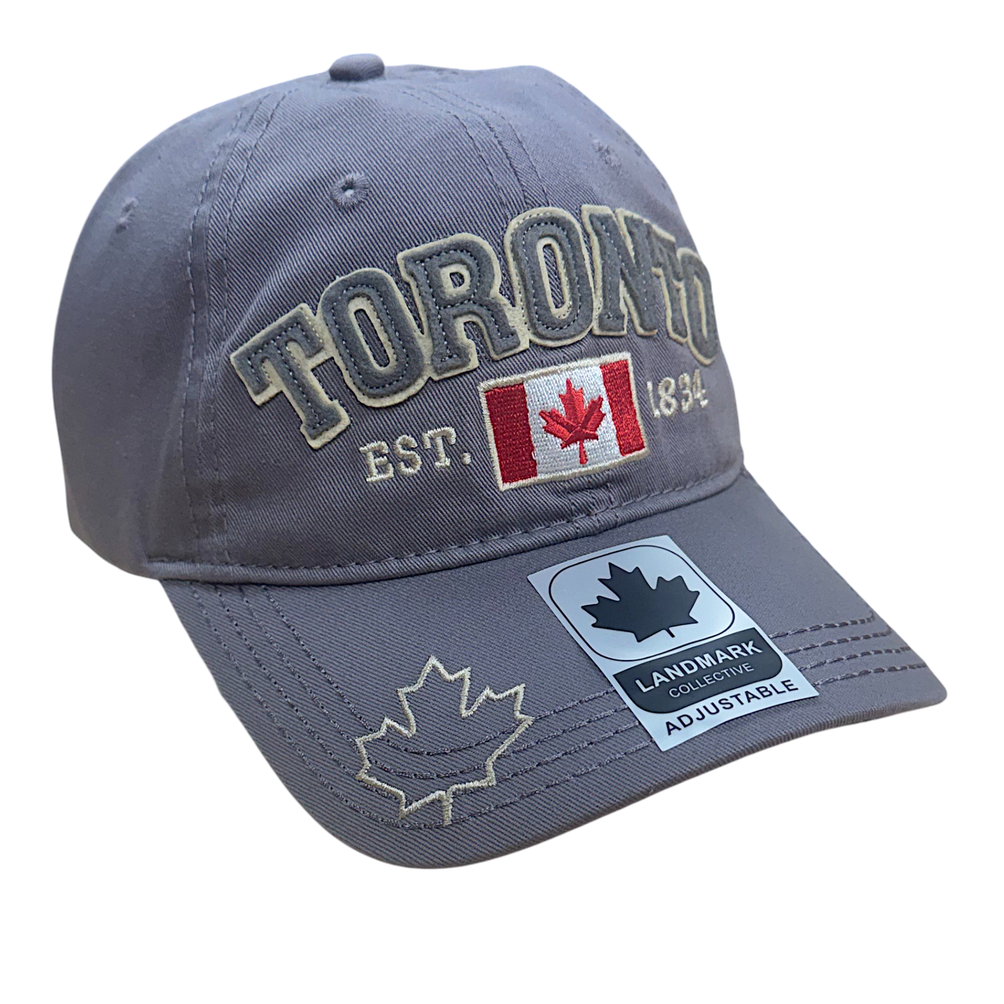 Toronto Baseball Hats - Cotton w/ Applique Embroidery