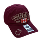Toronto Baseball Hats - Cotton w/ Applique Embroidery