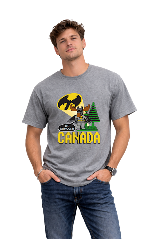 Licensed Adults T-Shirt - Raven Lunatic - I'M Batmoose