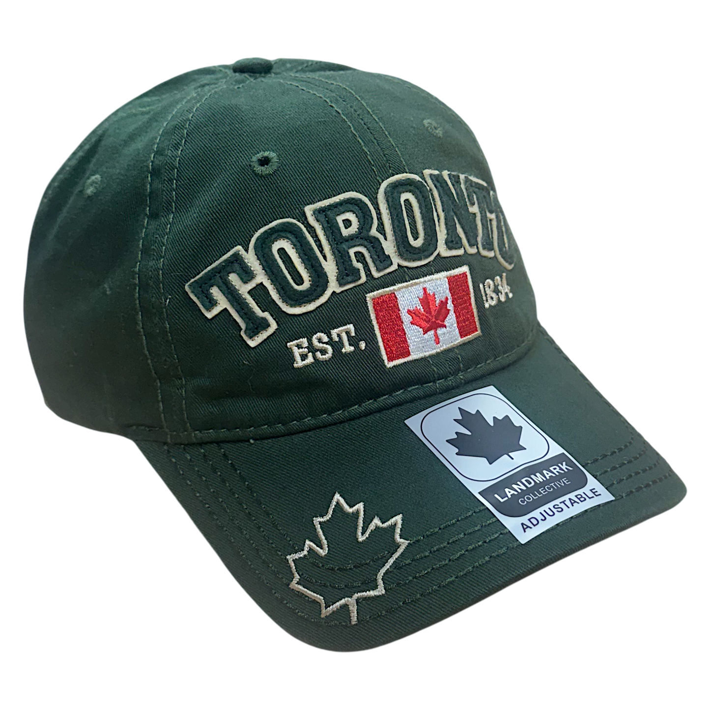 Toronto Baseball Hats - Cotton w/ Applique Embroidery