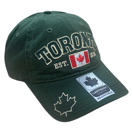 Toronto Baseball Hats - Cotton w/ Applique Embroidery
