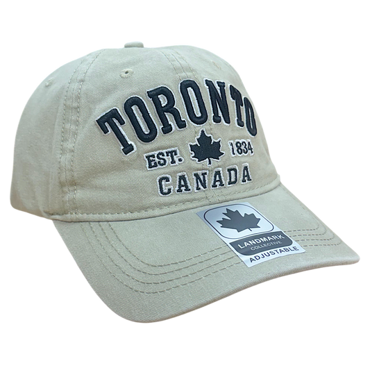 Baseball Cap, Retro Wash - Toronto