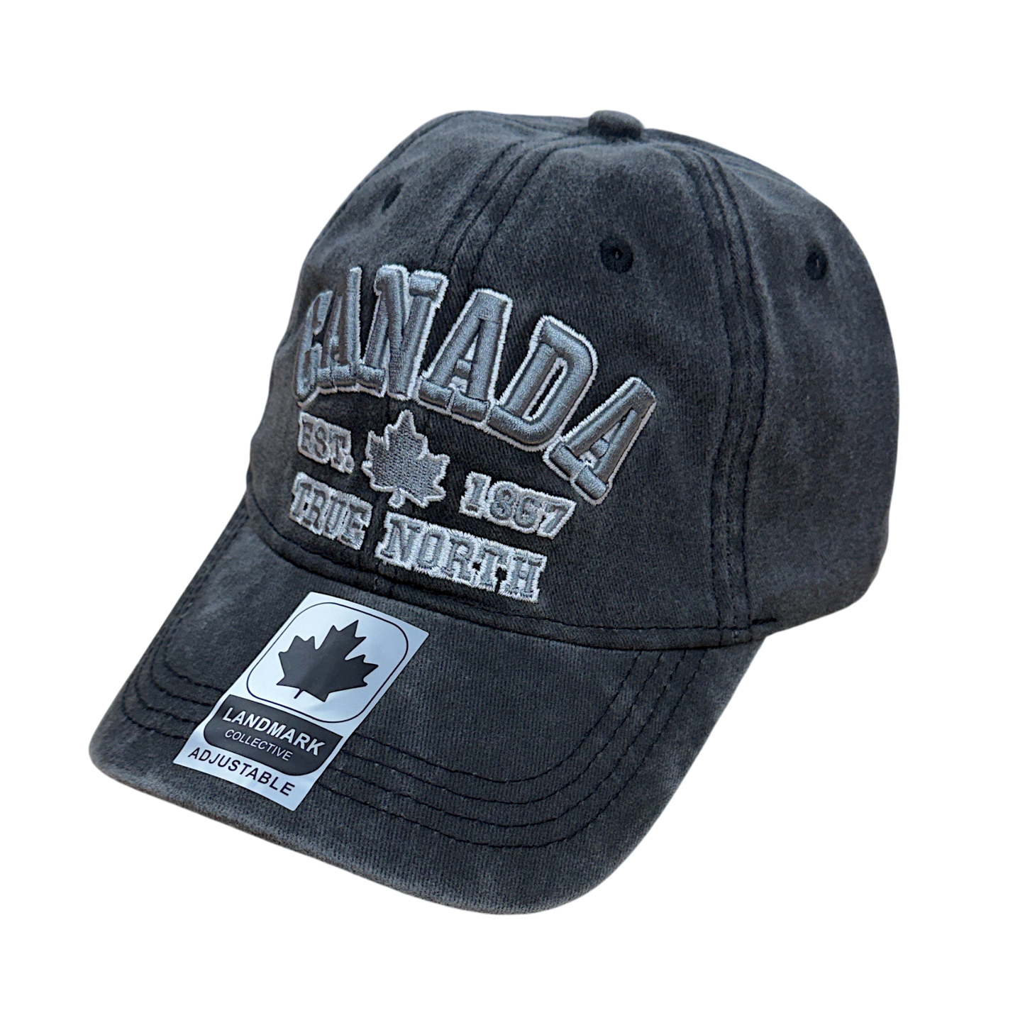 Canada Baseball Cap, Retro Wash