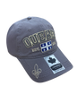 Quebec Baseball Hats - Cotton w/ Applique Embroidery