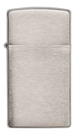 ZIPPO Lighters Slim Brushed Chrome (1600)