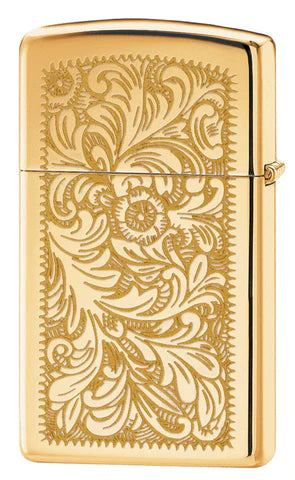 ZIPPO Brass Venetian Slim (1652B)
