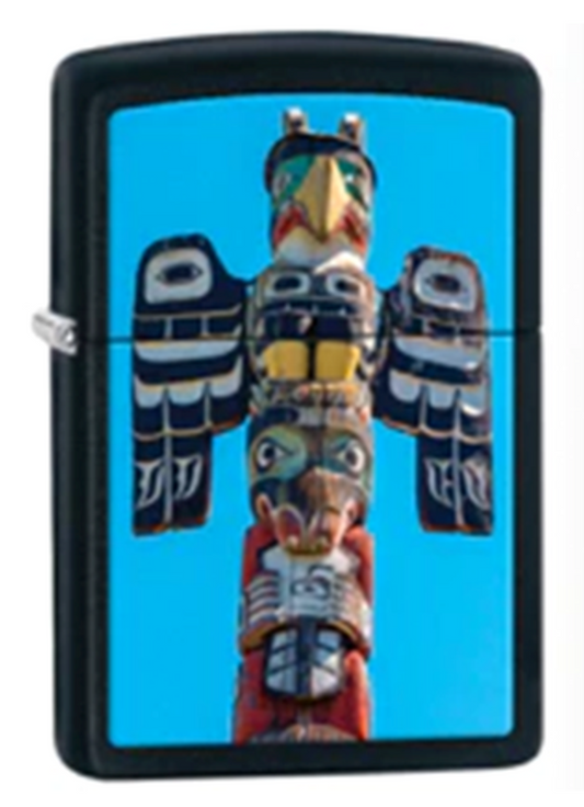 ZIPPO Lighters Souvenir Totem Pole (Black) (218-078233)