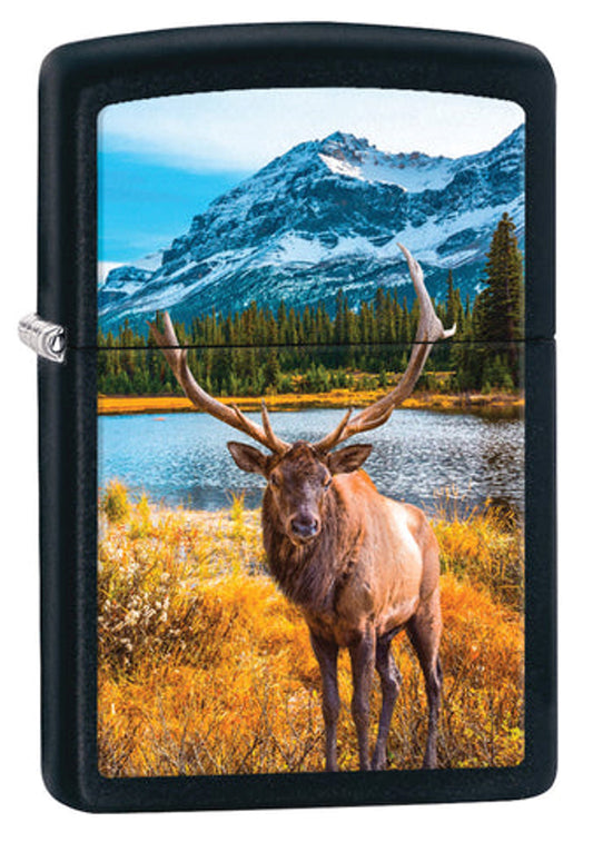 ZIPPO Lighters Souvenir Deer Canada (Black) (218-078235)
