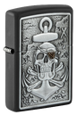 Zippo Skull Anchor Emblem (48122)