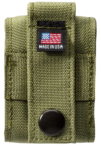 ZIPPO OD Green Pouch and black crackle set (49400)