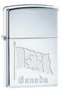 Zippo Souvenir Canada Flag (Chrome) (52684)