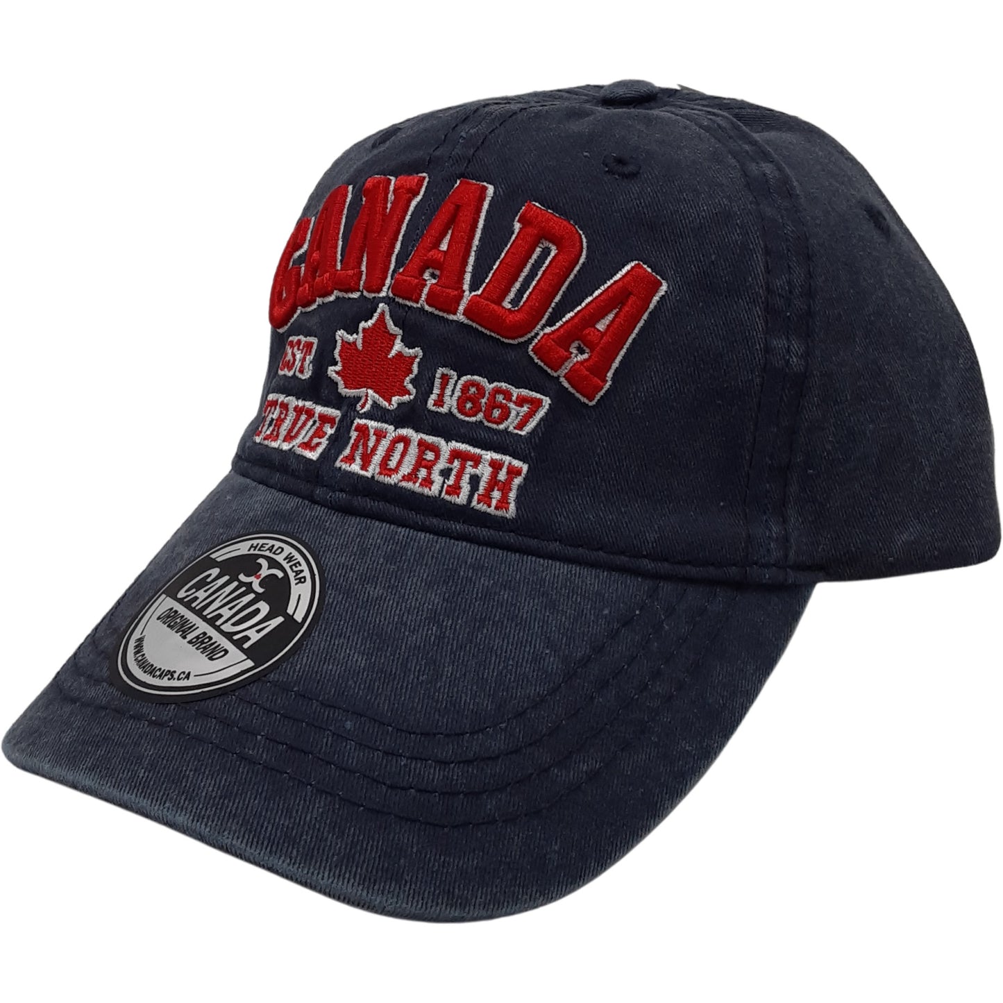 Canada Baseball Cap, Retro Wash