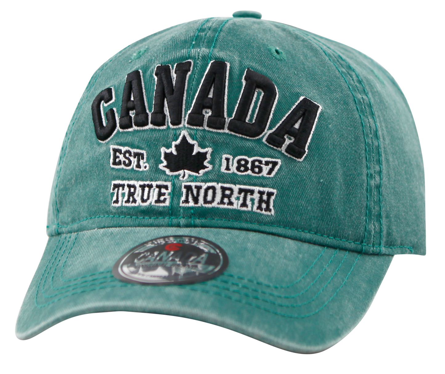 Canada Baseball Cap, Retro Wash